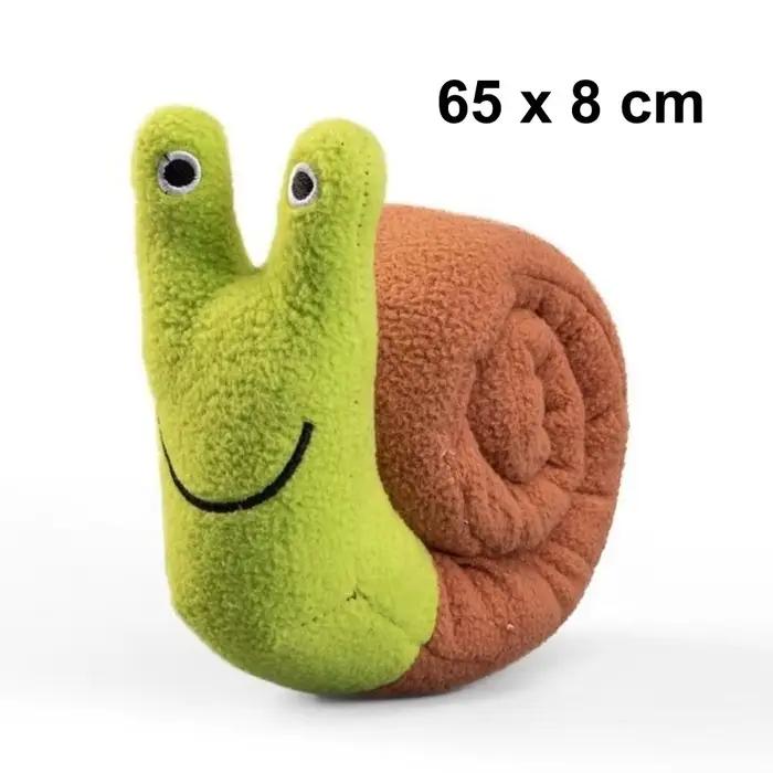 Nouveau chien en forme d'escargot nourriture cachette poupée doux amusant renifler Snack recherche tapis vert interactif