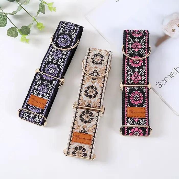 Collier pour animaux de compagnie de Style ethnique