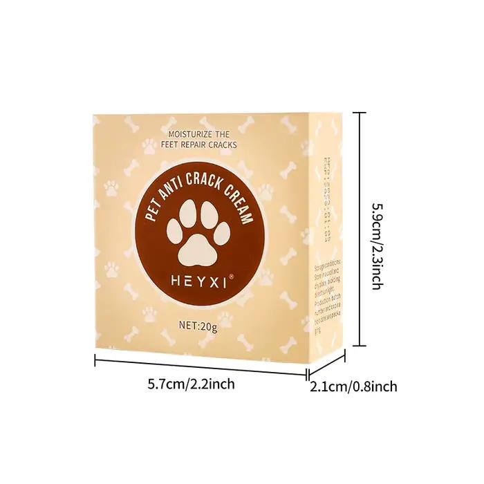Crème hydratante anti-fissures pour animaux de compagnie