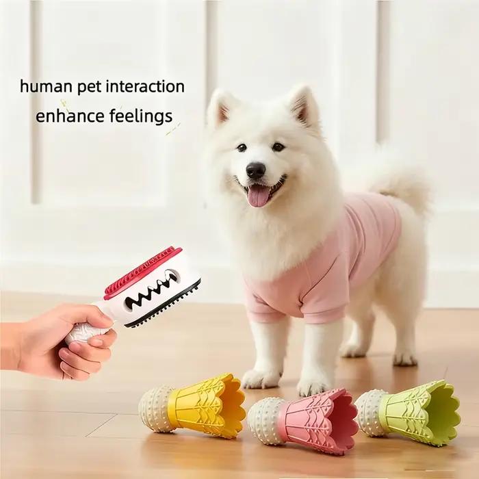 Jouet pour chien de badminton rebondissant amusant avec sonnette