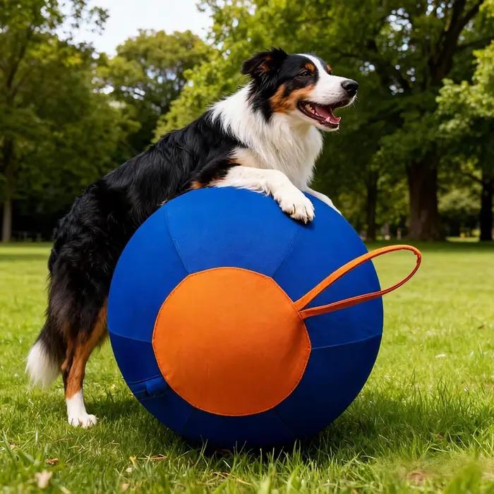 Balle interactive pour grands chiens