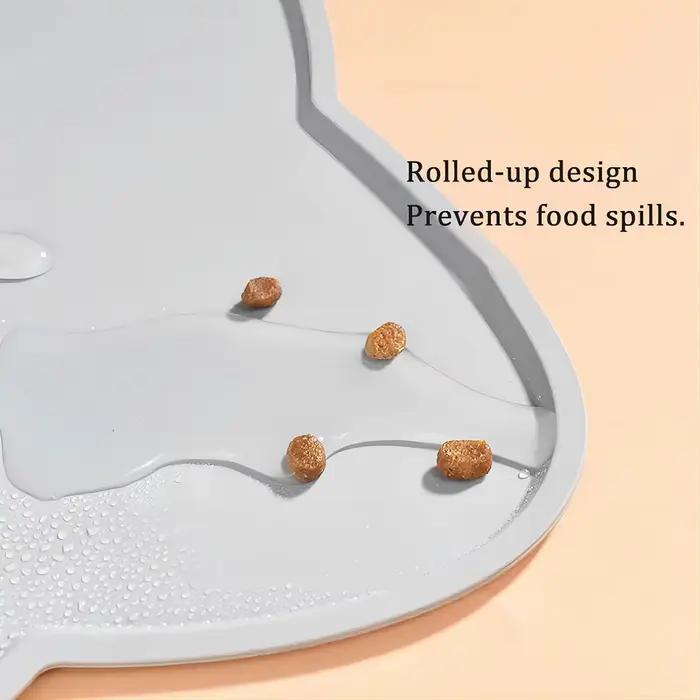 Bol d'alimentation en Silicone pour animaux de compagnie