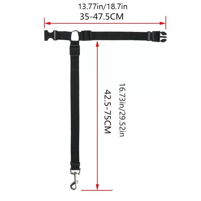 1 harnais de sécurité pour chien – Ceinture
