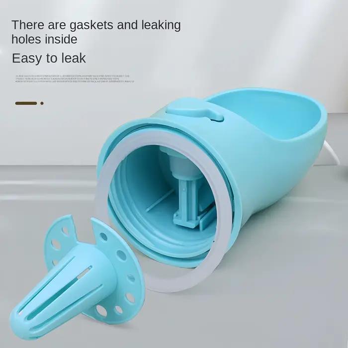 Bouteille d'eau portable pour chien et chat avec conteneur de rangement pour nourriture et eau