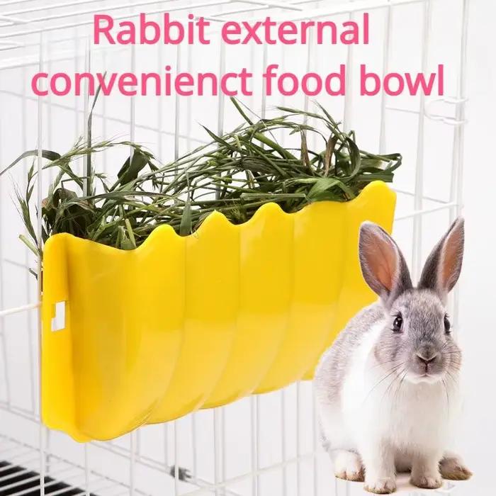 Petit animal de compagnie lapin foin mangeoire cochon d'inde support