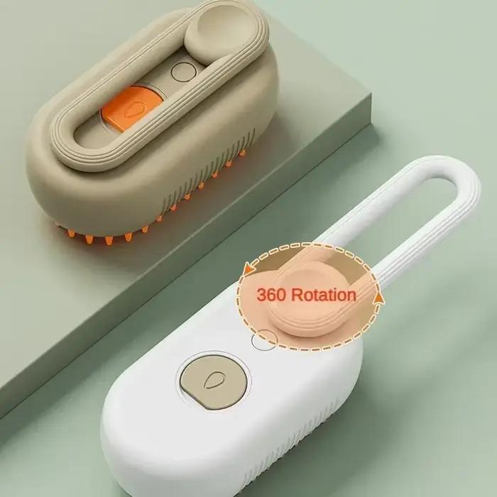 Brosse à vapeur 3 en 1 pour animaux de compagnie