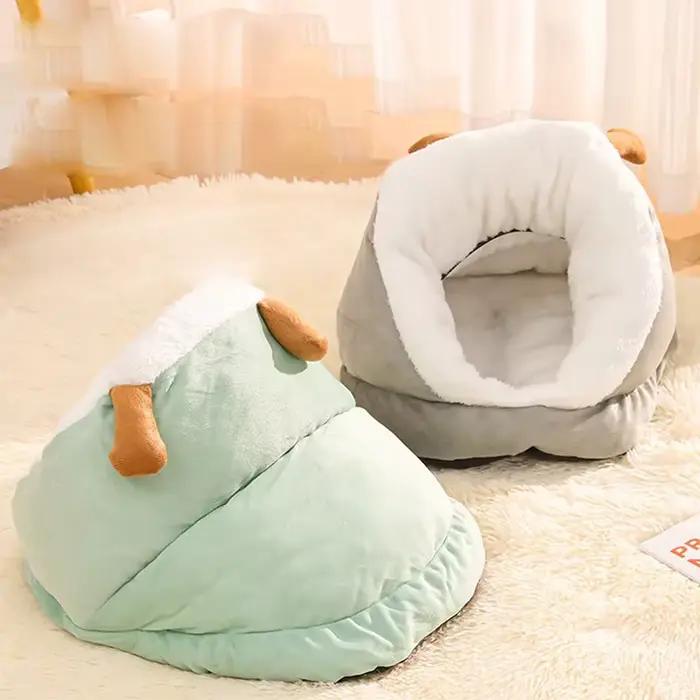 Coussin pliable et lavable pour animaux de compagnie