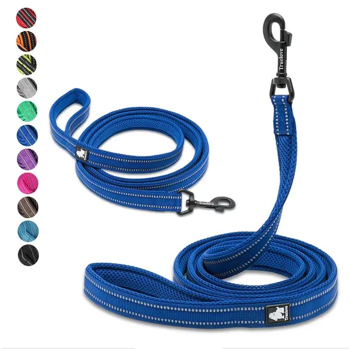 Winhyepet laisse pour chien en nylon avec poignée rembourrée confortable