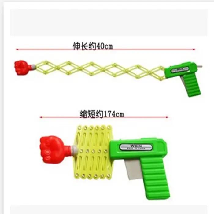 Pistolet de farce rétractable en forme de poing