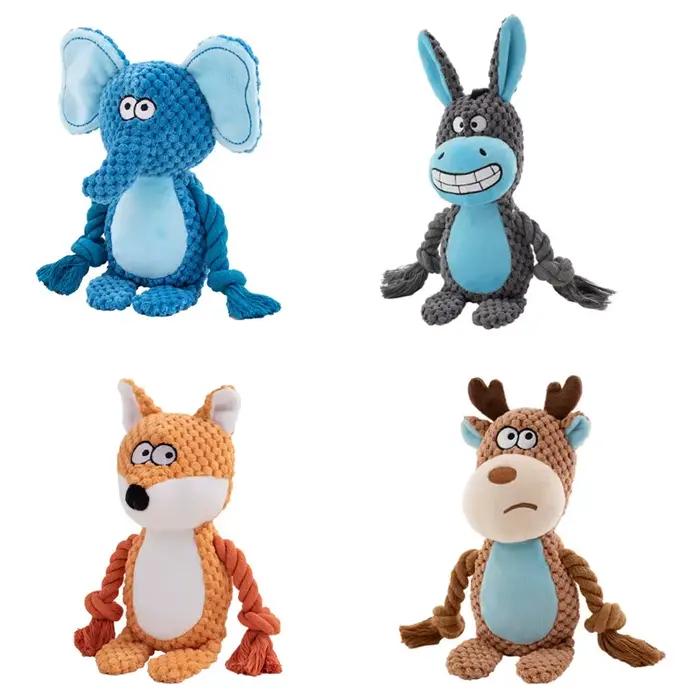Jouet à mâcher en peluche pour chien
