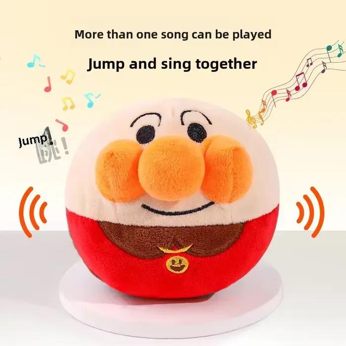 Nouveaux jouets pour chiens Puzzle interactif électrique en peluche balle sautante USB Rechargeable Clown dessin animé chien jouet d'entraînement cochon produit pour animaux de compagnie