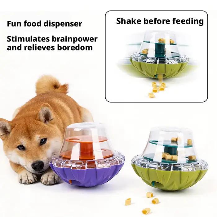 Jouet distributeur interactif anti-fuite pour animaux de compagnie