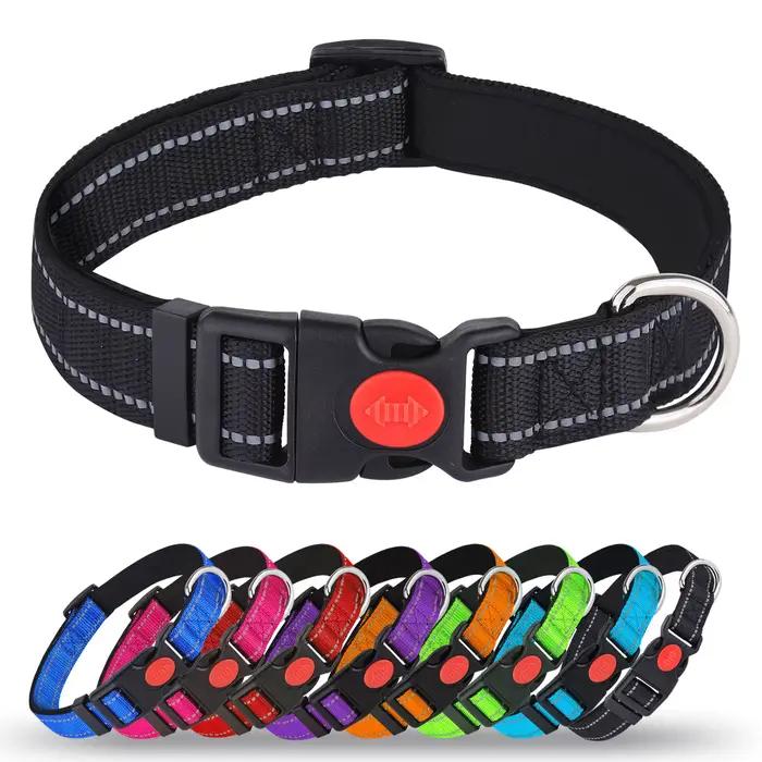 Collier Réfléchissant Réglable Anti-Évasion pour Chien
