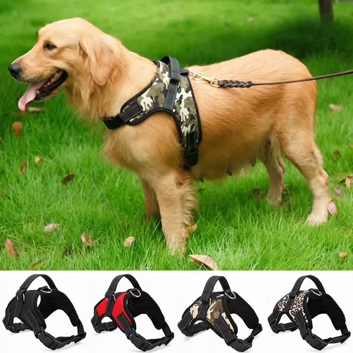 Sangle de poitrine réglable en nylon SFP pour chien