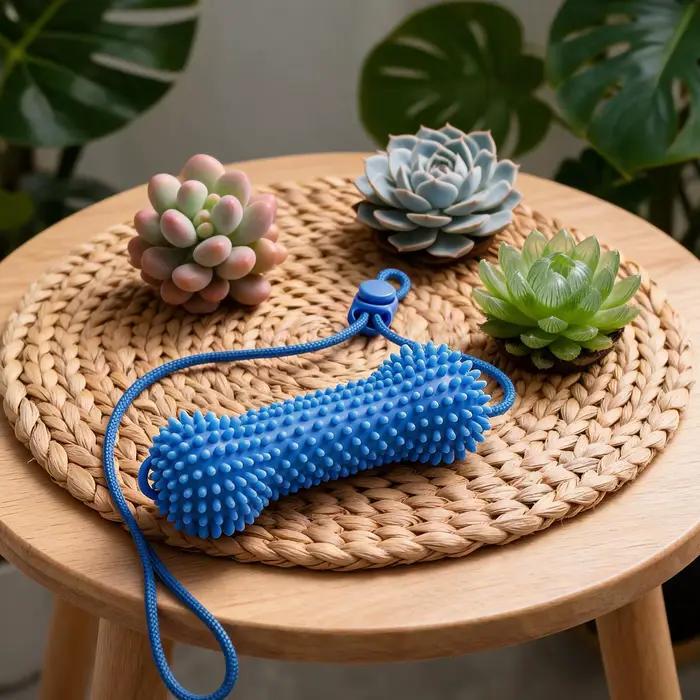 Jouet à mâcher pour chien, bâtonnets de caoutchouc à double action pour l'entraînement, jouet de nettoyage pour les dents des chiots et des chiens de petites, moyennes et grandes races