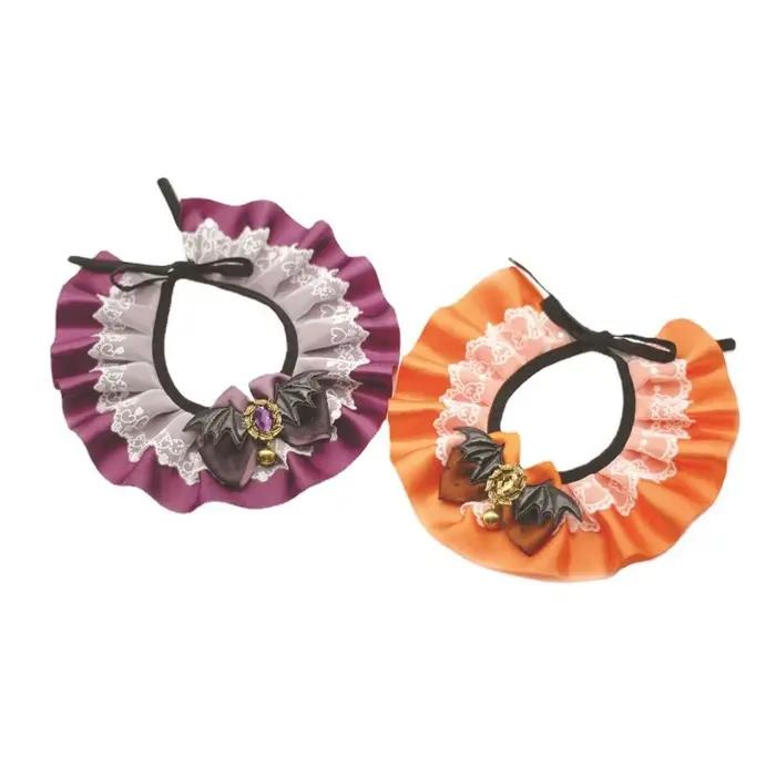 Collier créatif en dentelle pour chien et chat
