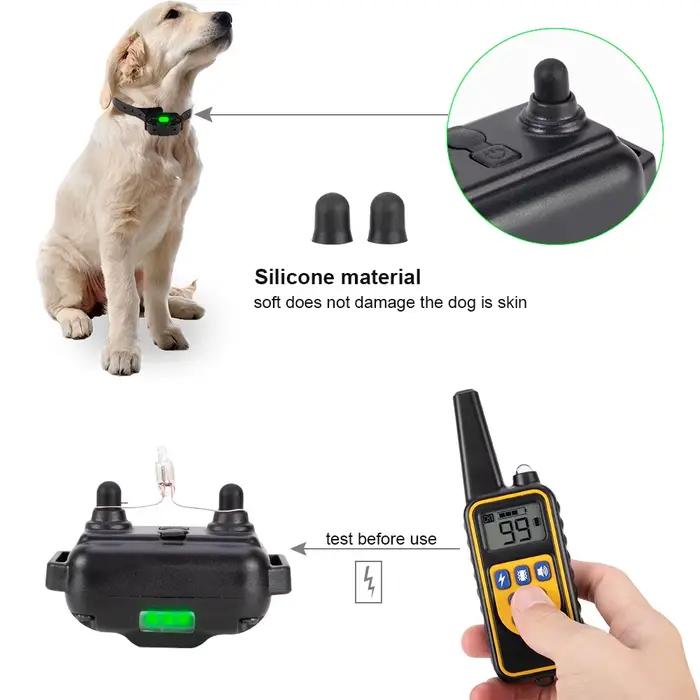 Collier Électrique Anti-Aboiement pour Chien