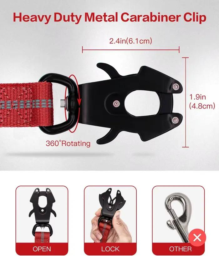 Laisse tactique pour chien robuste