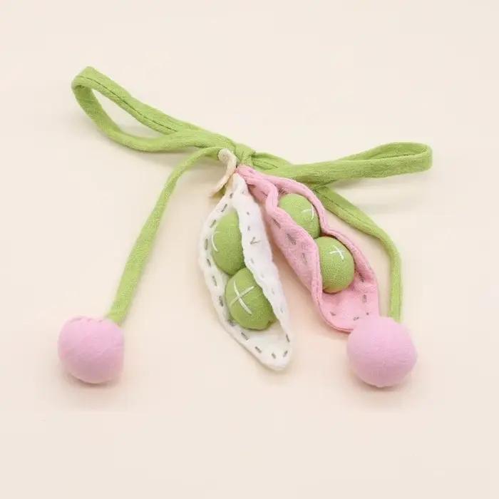 Accessoires en tissu motif pois