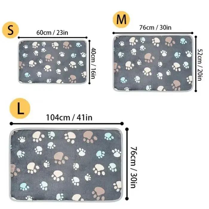 Couverture pour chien et chat en polaire douce et moelleuse