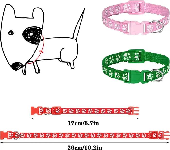 Lot de 12 colliers pour chiots