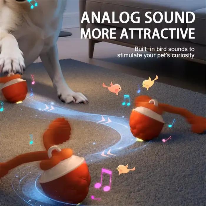 Balle interactive intelligente pour chien