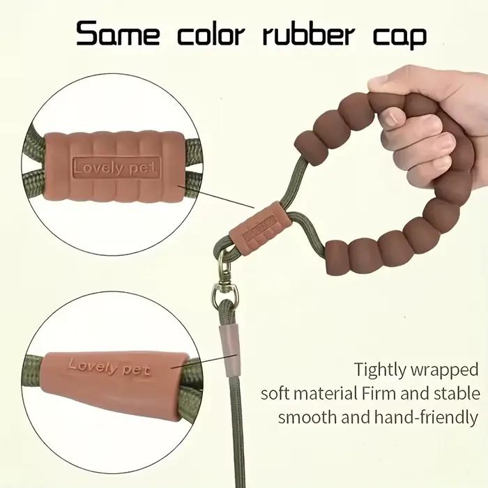 Laisse ronde pour chien • Corde robuste et durable pour petits et moyens chiens