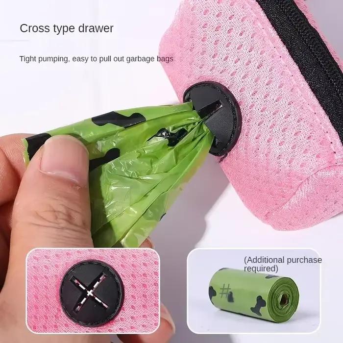 Distributeur de sacs de merde de chien suspendu