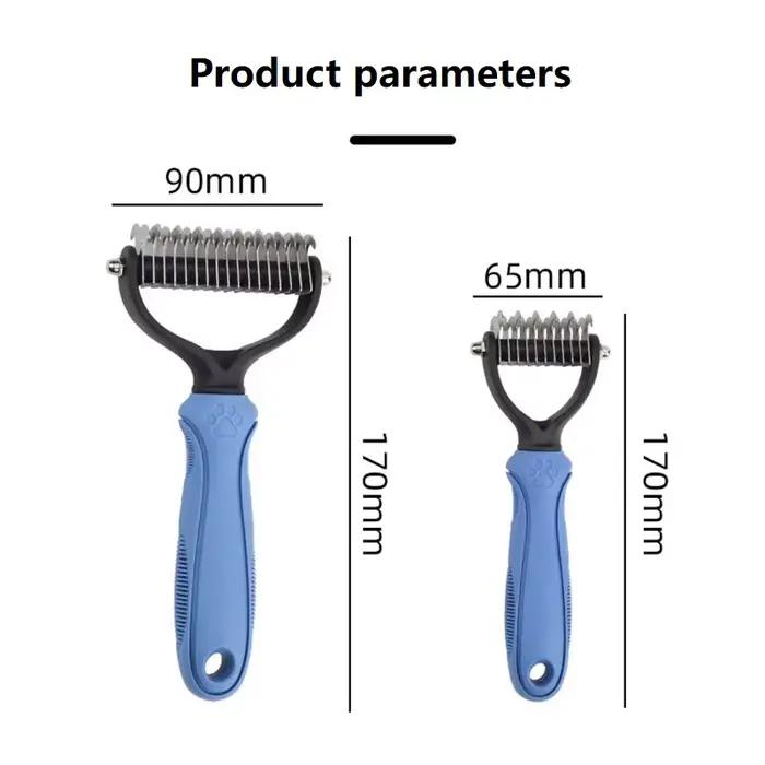 Brosse de démêlage pour animaux de compagnie