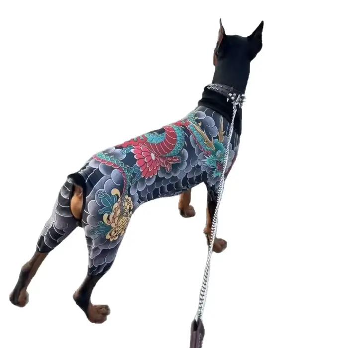 Combinaison intégrale pour chien à quatre pattes