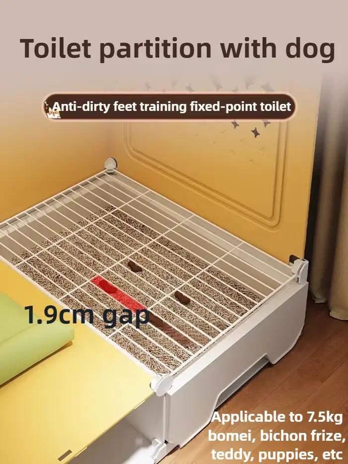 Petite Cage d'intérieur pour chien en peluche
