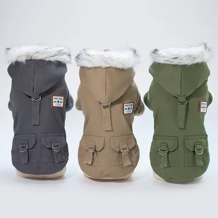Veste en cuir pour chien Cool