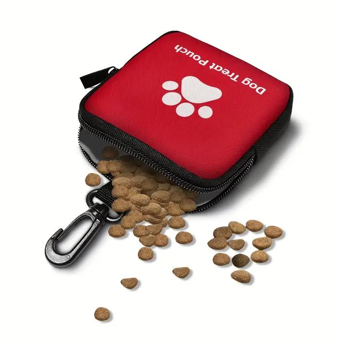 Sac de friandises d'entraînement pour chiens à fermeture éclair