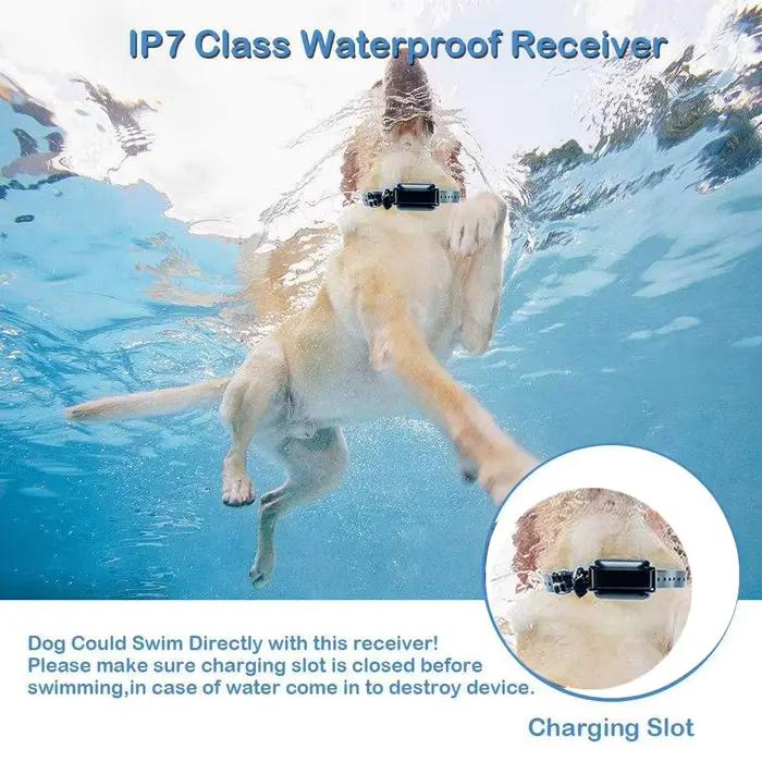 Collier d'entraînement électrique pour chien