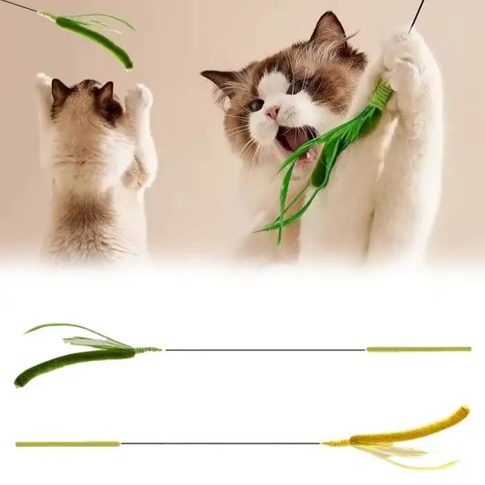 Jouet à mâcher en herbe pour chat et chien