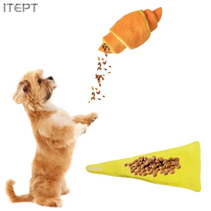 Jouet en peluche pour chien Croissant