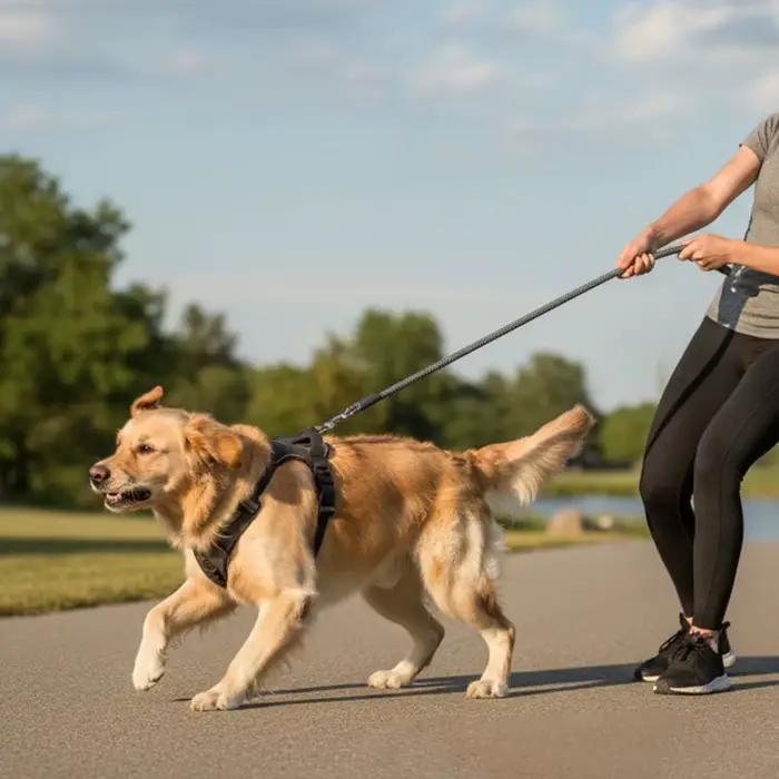 Laisse courte pour chien