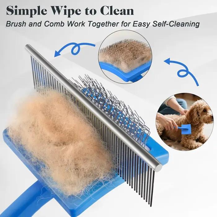Brosse démêlante pour chien