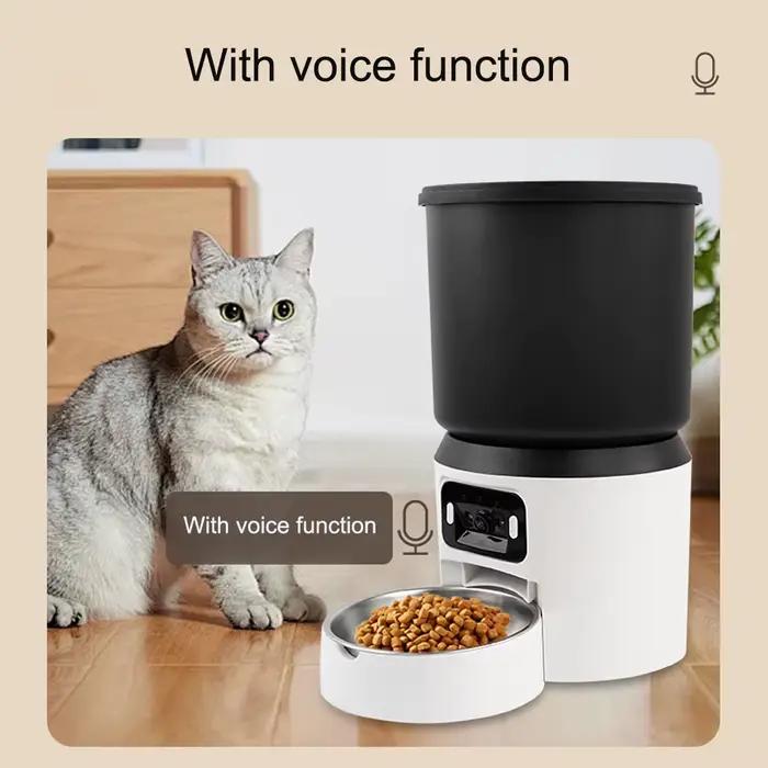 4L mangeoire automatique pour chat animal de compagnie intelligent
