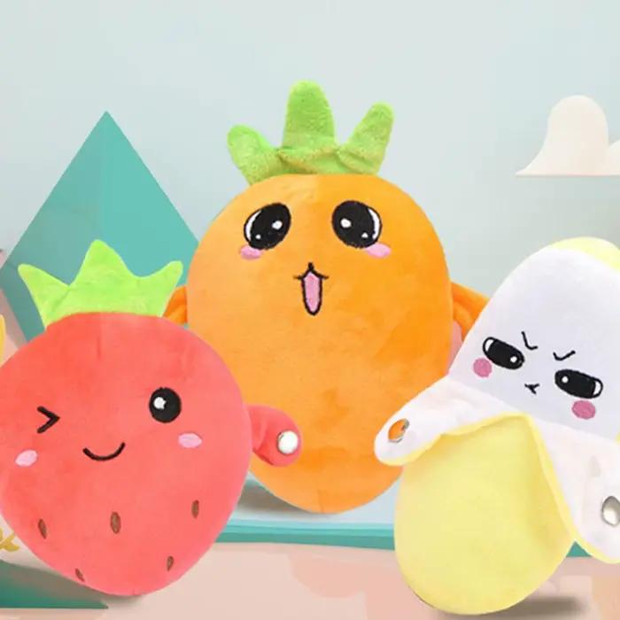  Jouet interactif créatif en peluche en forme de banane