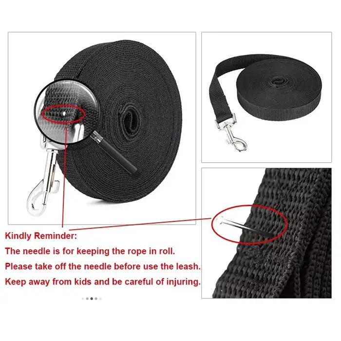 Laisse pour animaux de compagnie Extra longue en Nylon