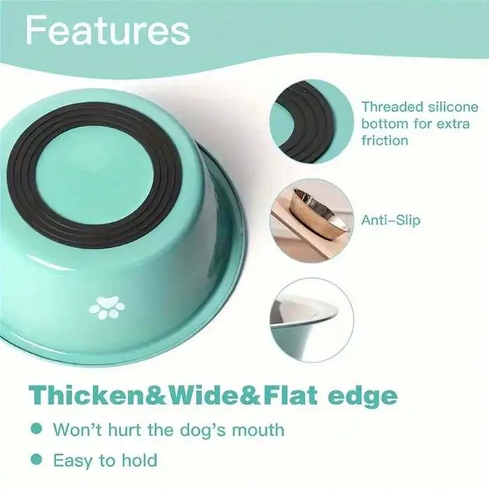 Bol en acier inoxydable le plus vendu pour chats et chiens