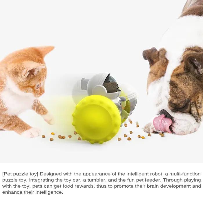 Distributeur interactif de friandises pour chiens et chats