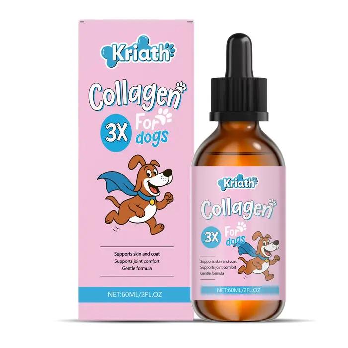 Gouttes de collagène liquide pour chiens : réparation intestinale