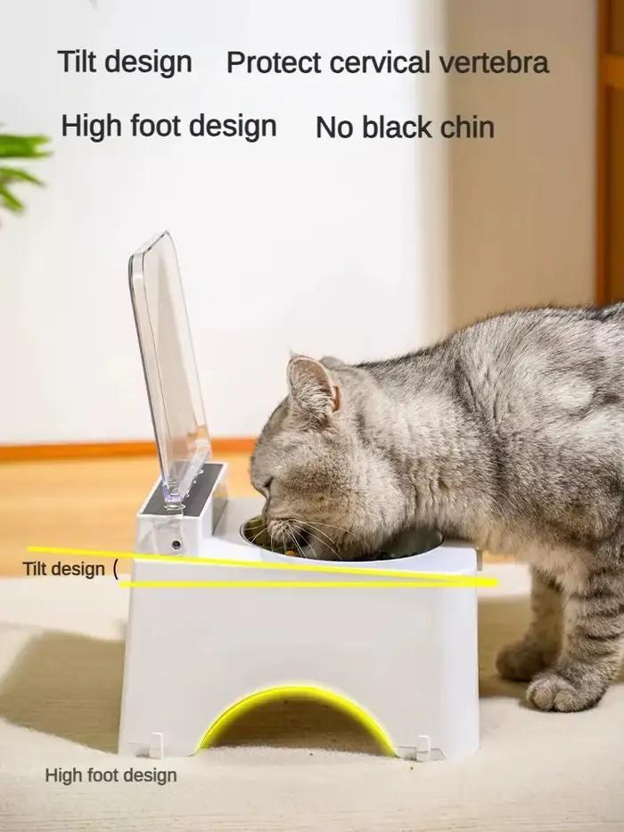Bol intelligent pour chat mangeoire pour animaux de compagnie bol