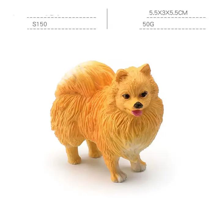 Figurines de chiens mignons en PVC