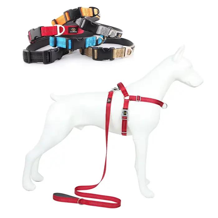 Colliers réglables en acier inoxydable pour animaux de compagnie