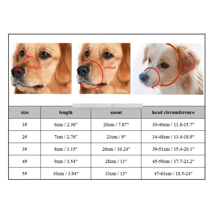 Muselière pour chien