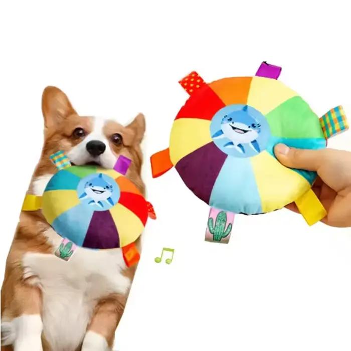 Jouet en peluche sonore pour chien
