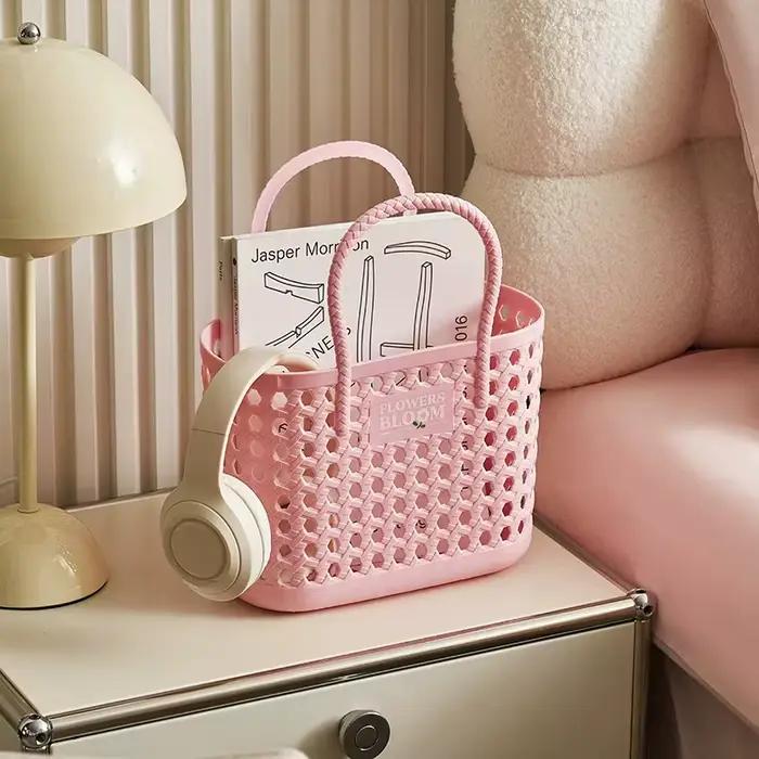 Sac de transport portable en plastique pour animaux de compagnie